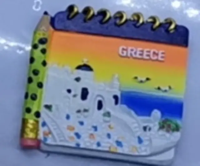 Tουριστικό μαγνητάκι Souvenir - Σετ 12pcs - Resin Magnet - Greece - 678035 2