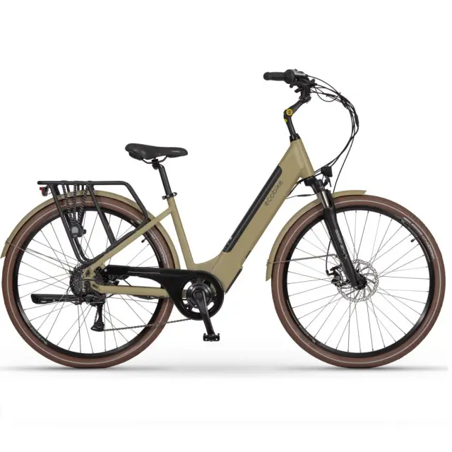 ECOBIKE X-CITY ΗΛΕΚΤΡΙΚΟ ΠΟΔΗΛΑΤΟ ΠΟΛΗΣ 28” ALLOY 8sp 13AH ΚΑΦΕ 2024