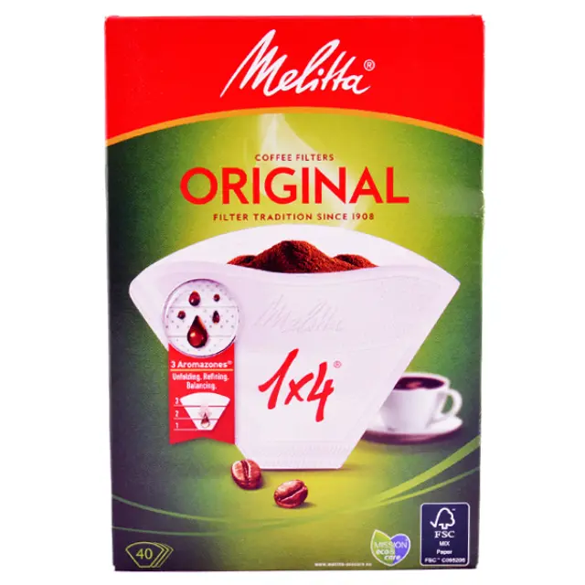 Φίλτρα καφέ Melitta 1x4 - 40 τεμ.