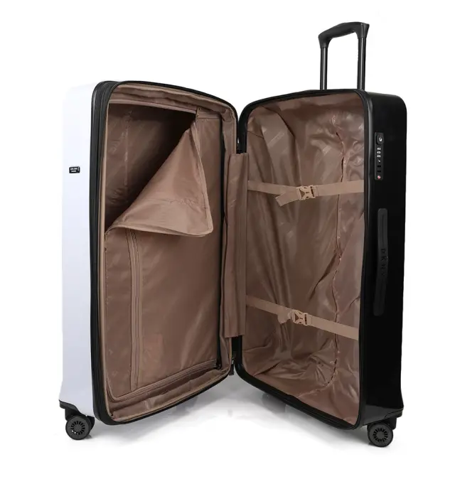 Βαλίτσα σκληρή Μεγάλη DKNY D2221-DH818BD4 Λευκό/Μαύρο 3