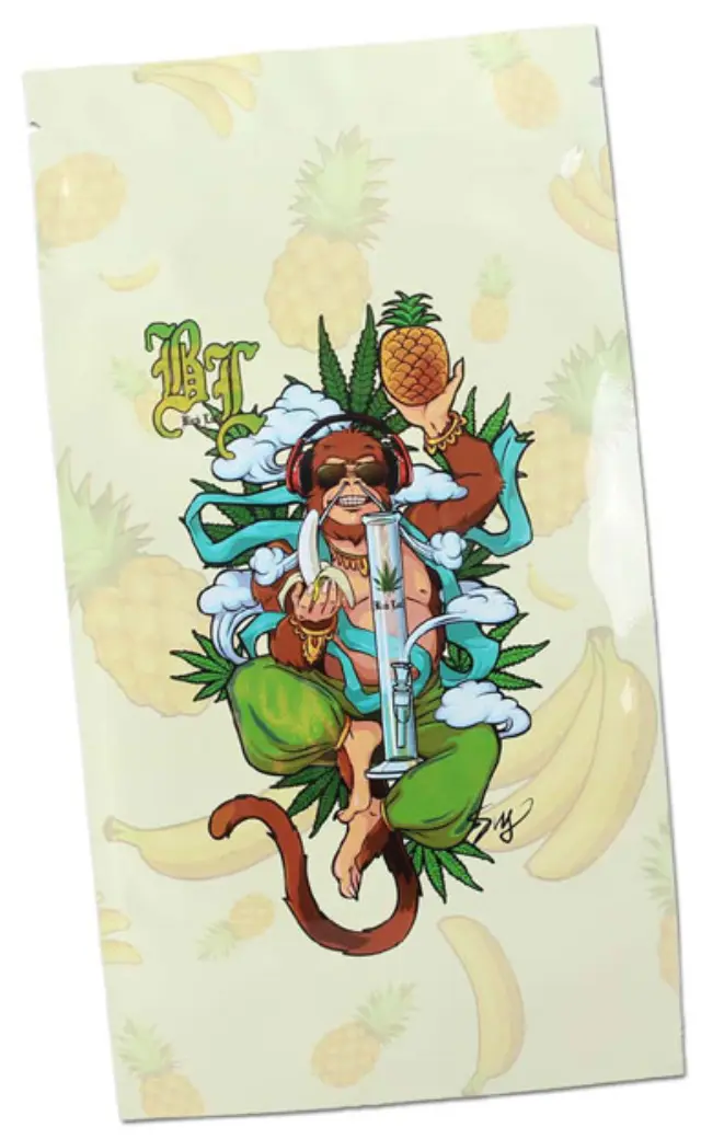 Σακουλάκι Ασφαλείας Mylar Zip Bag - Hanuman (192x102mm)
