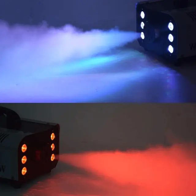 LIGHT4ME FOG 900 LED smoke fog machine wireless remote wired controller 900W light effect 6x3W RGB 2