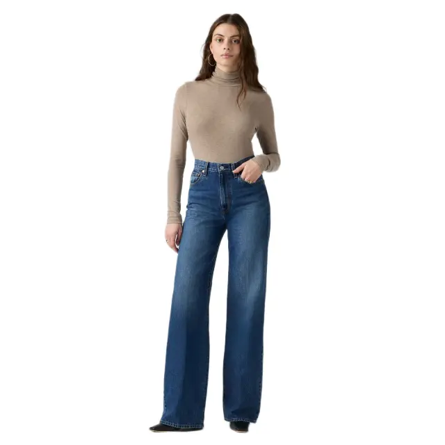 Levi's Ribcage Wide Leg Jeans γυναικείο τζιν παντελόνι A60810091-1