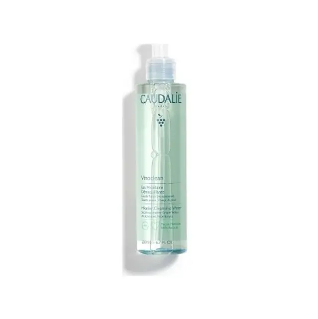 Caudalie Vinoclean Micellar Cleansing Water Νερό Καθαρισμού και Ντεμακιγιάζ για Πρόσωπο και Μάτια για Κάθε Τύπο Επιδερμίδας, 200ml