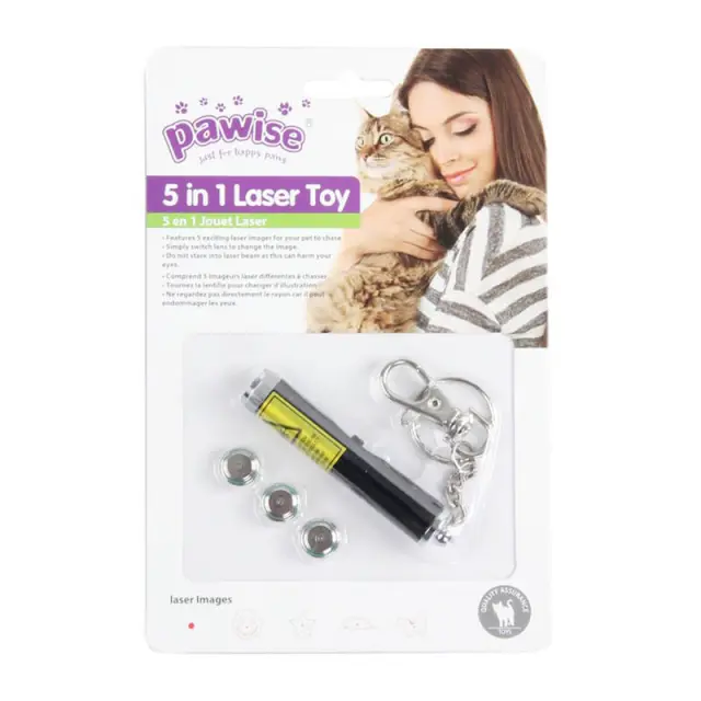 Pawise Cat 5 in1 Laser Toy Μονόχρωμο