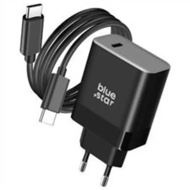 Φορτιστής τοίχου με καλώδιο Phone charger Blue Star USB C QC4.0 PD 3A 45W + cable USB C to USB C TFB-TC- black 2