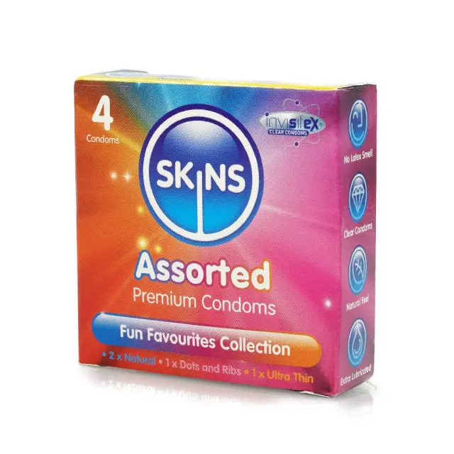Skins Προφυλακτικά 4 Assorted
