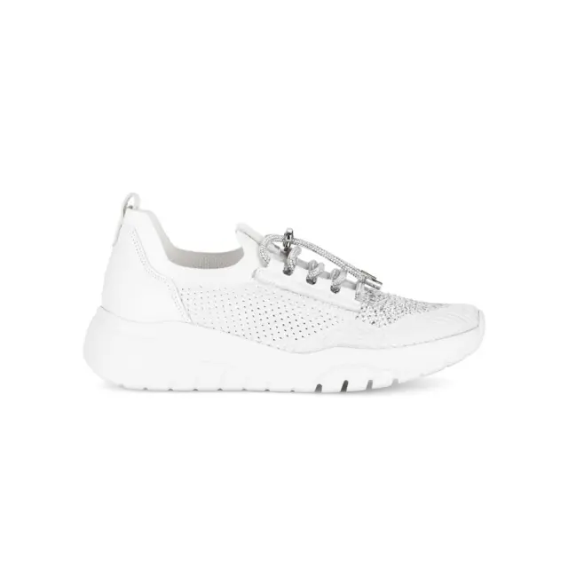 Gabor Sneakers Γυναικείο δέρμα/ύφασμα Άσπρο GAB/73455 41-WEISS