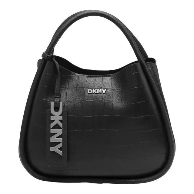 Γυναικεία Τσάντα Ώμου DKNY Capri Md Shopper R63CPK69-BSV Μαύρη Μαύρο - One Size