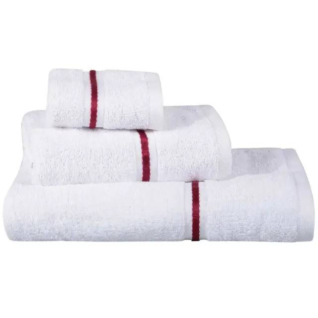 Πετσέτες Σετ 3Τεμ 30x50-50x90-70x140 480gsm Cozy Greenwich Polo Club 4101 White 100% βαμβακερό
