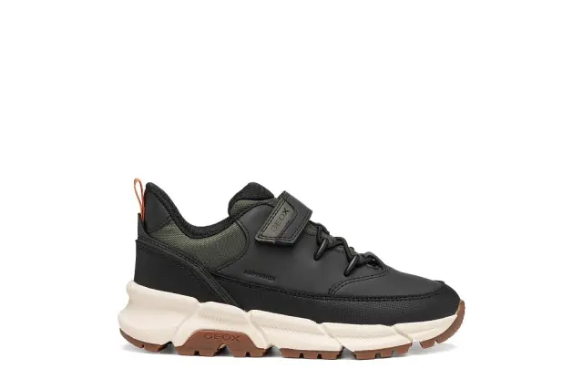 Παιδικό Παπούτσι για Αγόρι Geox J Flexyper Abx Boy Black (Μεγέθη 28-36) ΜΑΥΡΟ