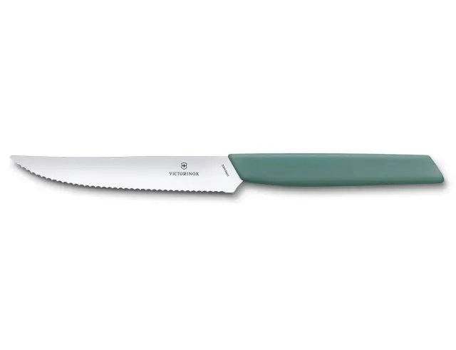 Μαχαίρι Μπριζόλας Victorinox Swiss Modern με μήκος λεπίδας 12cm - Green6.9006.12W43 3