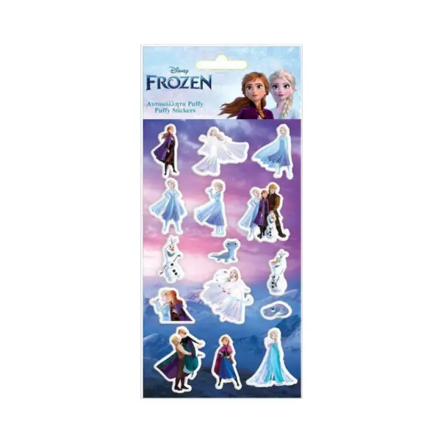 Αυτοκόλλητα puffy frozen