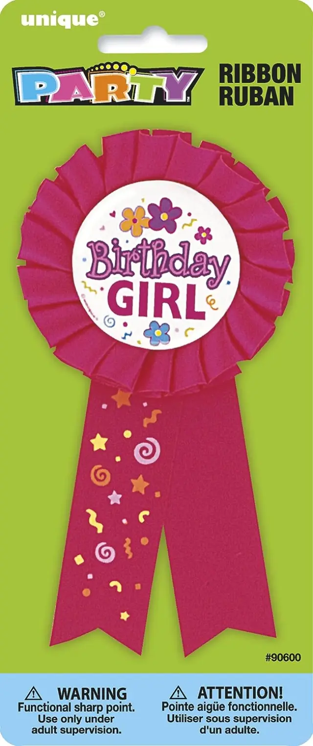 Κονκάρδα Birthday Girl /Award Ribbon
