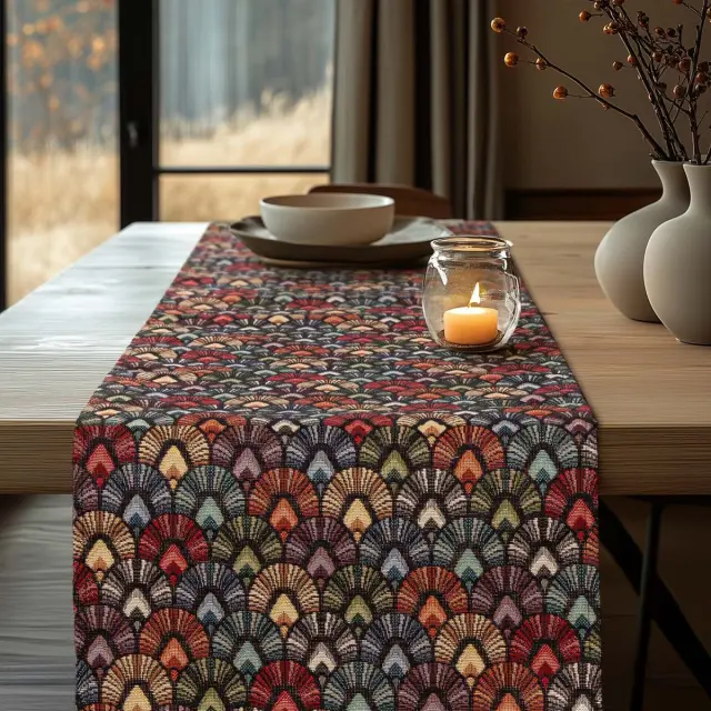 Beauty Home ΡΑΝΝΕΡ ΣΤΟΦΑ ΠΟΛΥΧΡΩΜΕΣ ΒΕΝΤΑΛΙΕΣ 32 cm x 1,5 m 2