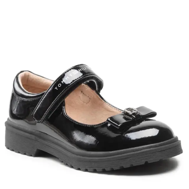 Παιδικές Μπαλαρίνες Tommy Hilfiger T3A3-32580-0774 999 Μαύρες (28-38) Μαύρο - 30 2