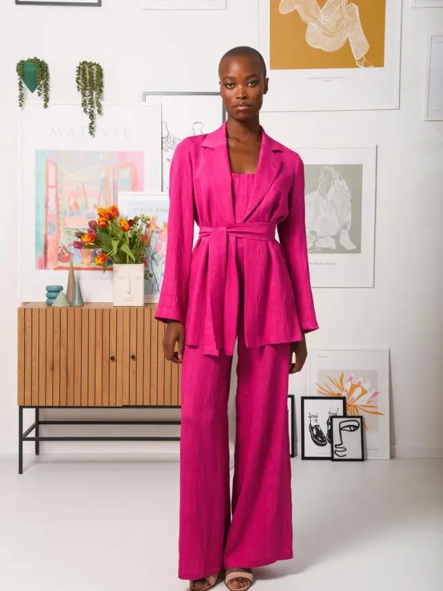 Cubism blazer fuchsia ARPYES