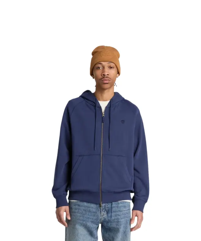 Timberland - Ανδρική Φούτερ Ζακέτα Exeter River Logo TBC0YHB8-AIH Μπλε - 2XL 2