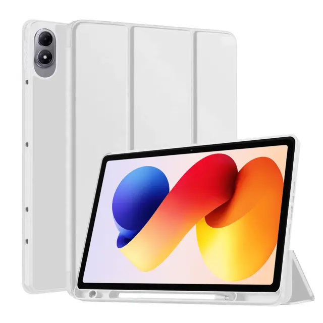 Techsuit - Flex Trifold (με Βάση για Pen) - Xiaomi Redmi Pad 2 Pro - Gray