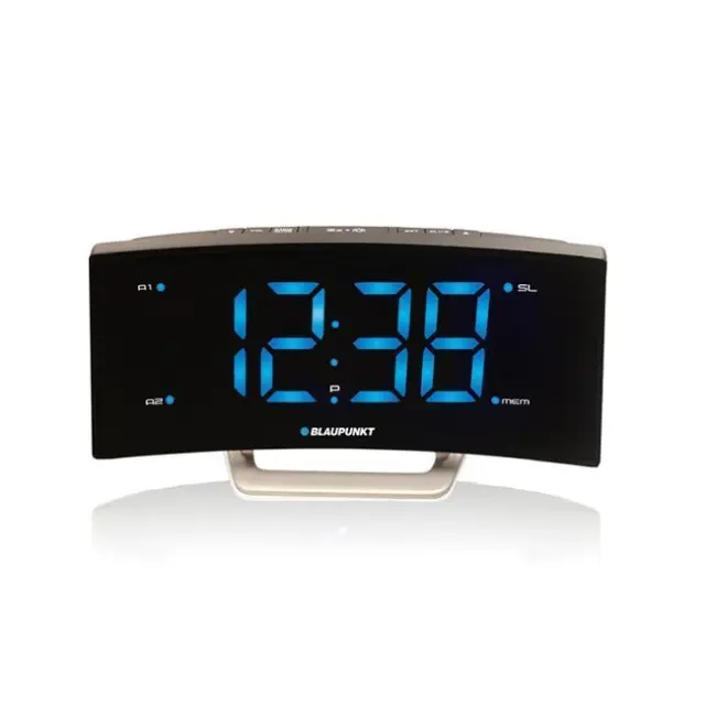 Blaupunkt Επιτραπέζιο Ψηφιακό Ρολόι Black (CR7BK)