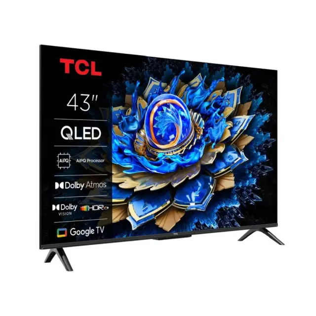 TCL 43T69C Smart TV 43" 4K UHD QLED HDR 2025 43" (43T69C) (TCL43T69C) 2