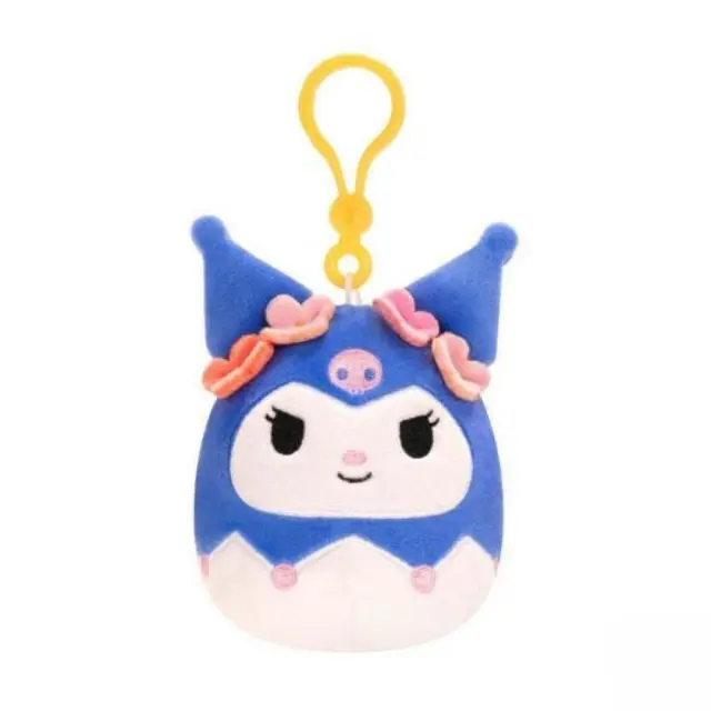 ΛΟΥΤΡΙΝΟ ΜΠΡΕΛΟΚ 9CM Kuromi - SQUISHMALLOWS SANRIO / SQSN00599 (Jazwares)