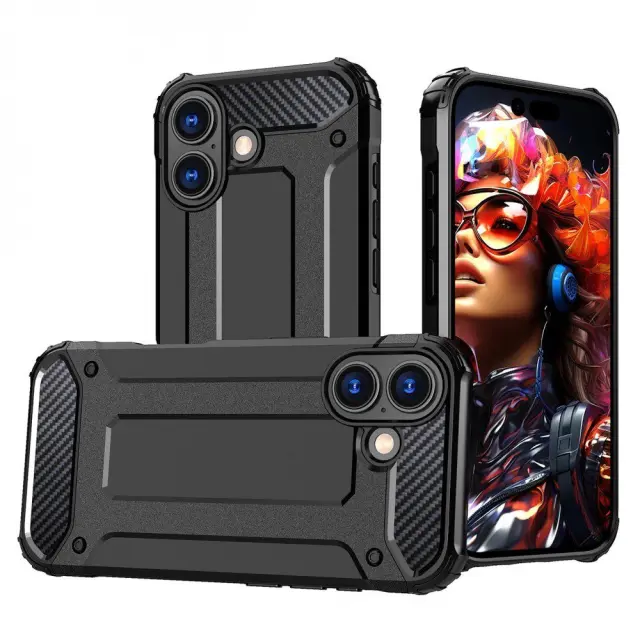 Hybrid Armor Θήκη για iPhone 17- Black OEM