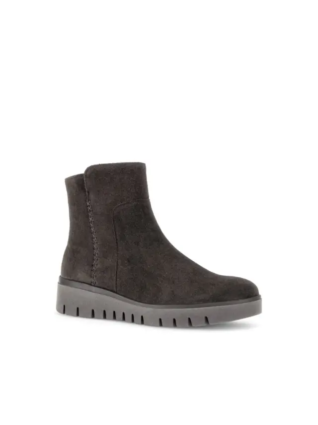 Gabor Μποτάκια Γυναικείο δέρμα Nubuck Καφέ GAB/801502 003-MOCCA 2