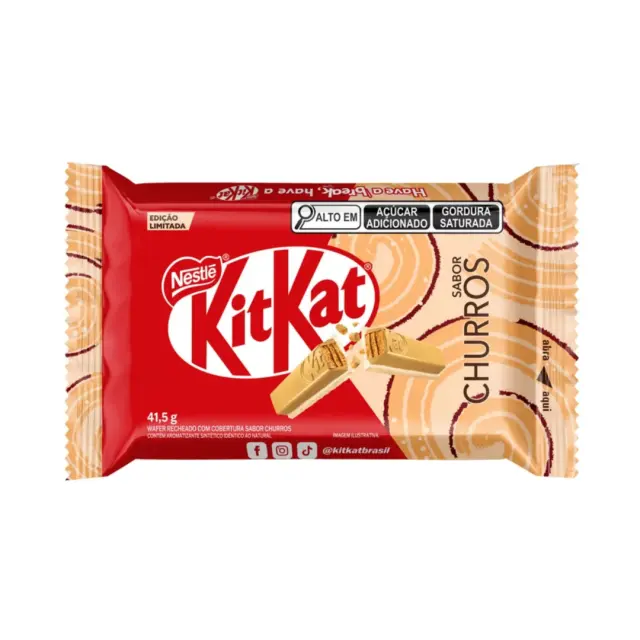 Nestle Kit Kat Limited Edition Churro 41.5gr (ΠΡΟΣΟΧΗ! Λιώνει!)