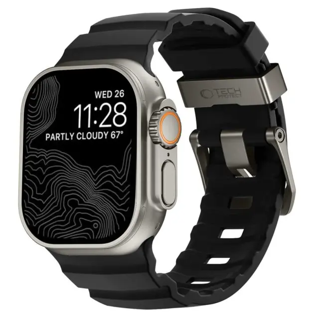Tech-protect Motion Apple Watch 8 / 9 / 10 / 11 / 12 / Se / Ultra (44 / 45 / 46 / 49 Mm) Black 3