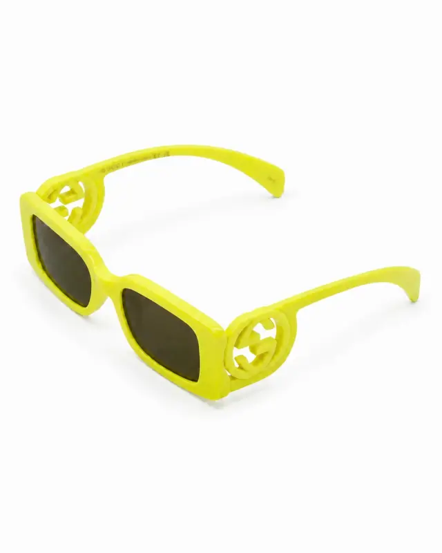 Gucci Interlocking G GG1325S 007 Γυναικεία Γυαλιά Ηλίου Yellow - 54–19–140
