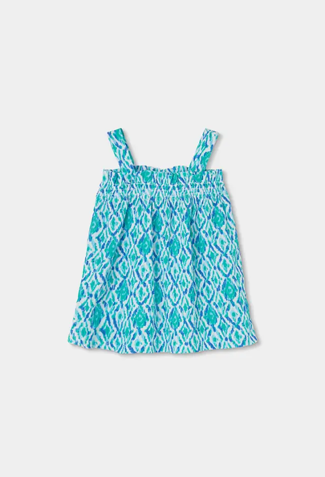 Boboli Blouse bambula με τύπωμα για κορίτσι 463025-9792