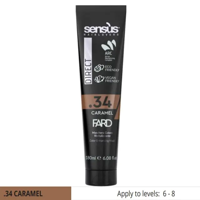 Sensus Direct Fard Caramel .34 Color Enchancing Mask 200ml 2
