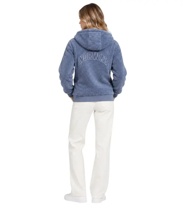 Norway Nautical School - Γυναικεία Ζακέτα Fleece Φούτερ 859907-TYPHOO Μπλε 3