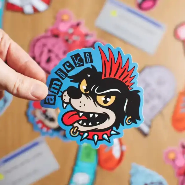 American Socks Punk Sticker Pack Αυτοκόλλητα Streetwear 2