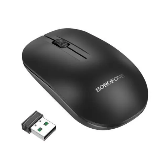 Ασύρματο Ποντίκι Borofone BG14 Planet Μαύρο N68319