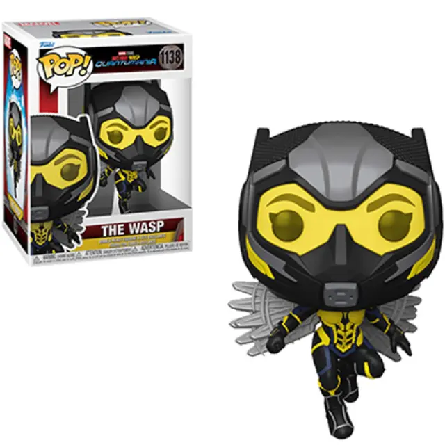 Funko Pop! Marvel: Ant-Man and the Wasp: Quantumania – Wasp* #1138 Bobble-Head Vinyl Figure