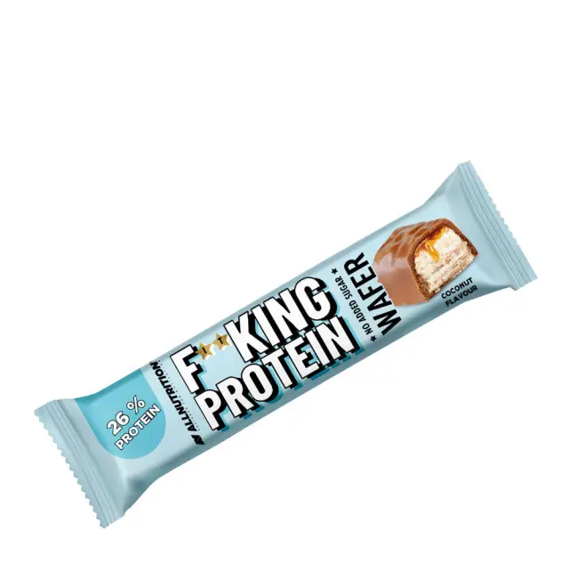 ALLNUTRITION Fitking Protein Wafer Coconut, 37 g
