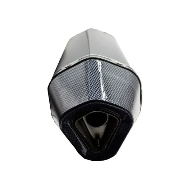 Εξάτμιση μοτοσυκλέτας Carbon Universal 57cm - Motorcycle exhaust z791419 3