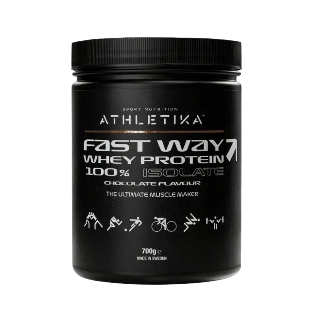 ATHLETIKA Fast Way Whey Protein 100% Isolate 700g Chocolate (83801)