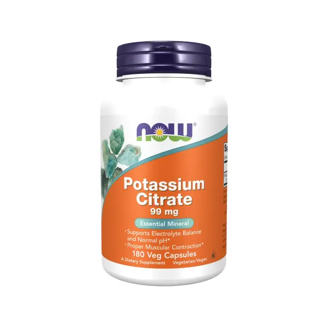 Now Foods Home Supplements Potassium Citrate 99mg 180 κάψουλες