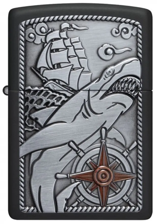 ZIPPO Αναπτήρας - Ship Shark (48120 ) 2