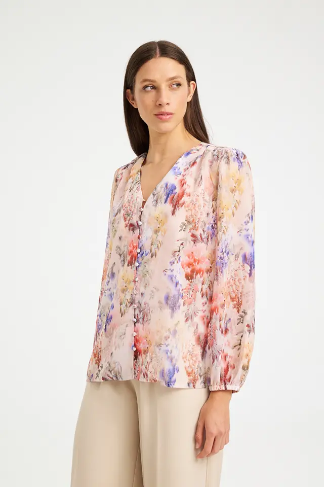 Floral & Αέρινο Πουκάμισο ITHAKI SHIRT - XS 2