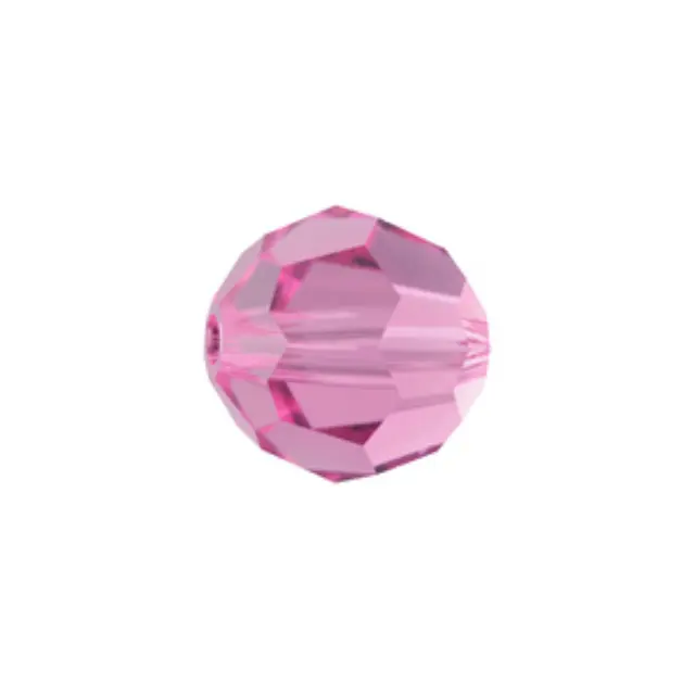 Swarovski 5000 Faceted Round Rose 4mm - 10τεμ