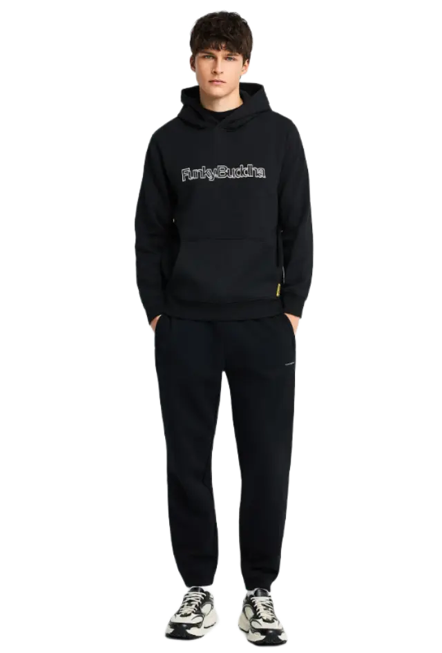 FunkyBuddha ανδρικό παντελόνι φόρμας jogger FBM014-050-02-1