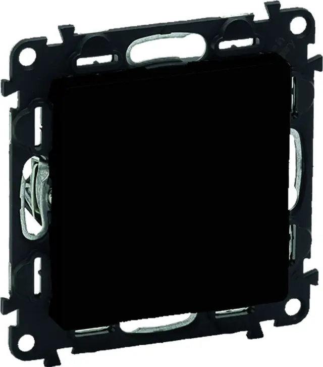 BLANKING PLATE MAT BLACK VALENA LIFE