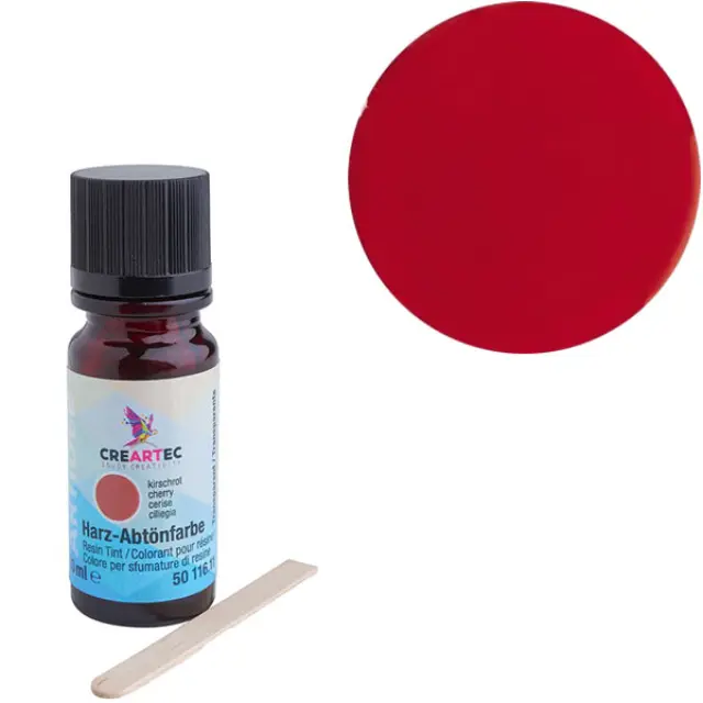 Χρωστική για Ρητίνες - Transparent Cherry Red - 10ml