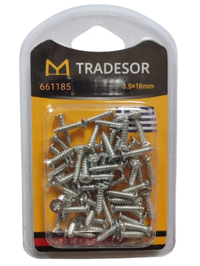 Βίδες - 3.5X16mm - Σετ 12 πακέτα - 661185