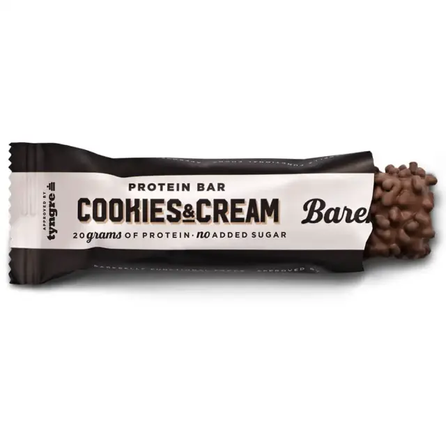 Protein Bar Cookies & Cream 55g Barebells
