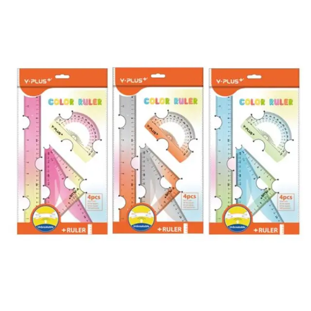 Y-Plus Σετ γεωματρίας Colourruler (Άθραυστο) / RS240200 (Plus)